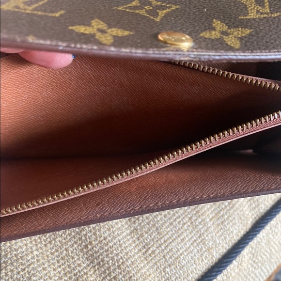 Louis Vuitton Brown Monogram Wallet - Picture 7 of 11